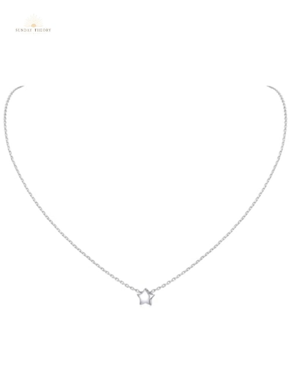 925 Sterling Silver Dainty Pendant Necklace Hypoallergenic Gift